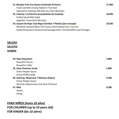 Pescados Salsas Para Nios